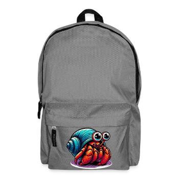 Hermit crab - Backpack - elephant grey - Front