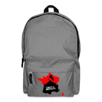 Freedom to protest - Backpack - elephant grey - Front