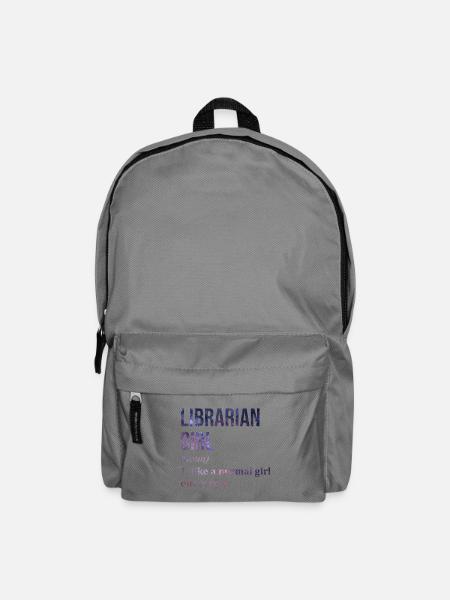 Bibliothekar Bibliothekar Bibliothekar - Rucksack - Mittelgrau