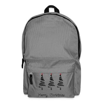 WEIHNACHTEN. FROHE WEIHNACHTEN. FROHE WEIHNACHTEN. WEIHNACHTSMANN - Rucksack - Mittelgrau - Vorne