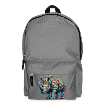 Nashorn - Rucksack - Mittelgrau - Vorne