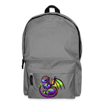 Dragon - Backpack - elephant grey - Front