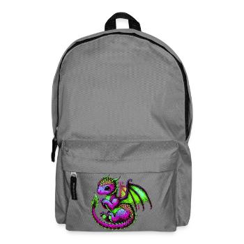 Dragon - Backpack - elephant grey - Front