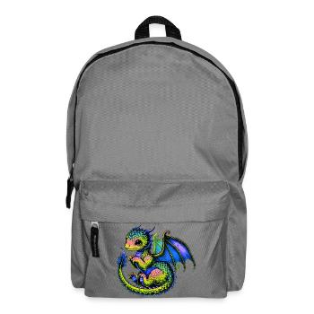 Dragon - Backpack - elephant grey - Front