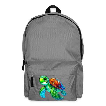 Tortue - Sac à dos - gris éléphant - Devant