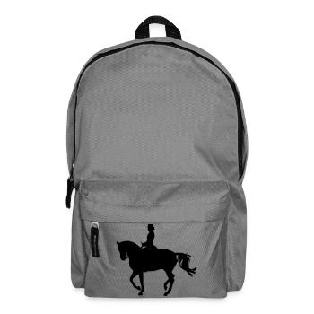Reiterin  - Rucksack - Mittelgrau - Vorne