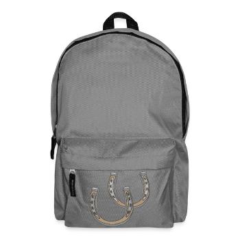 Illustration traditionnelle du fer à cheval - Sac à dos - gris éléphant - Devant