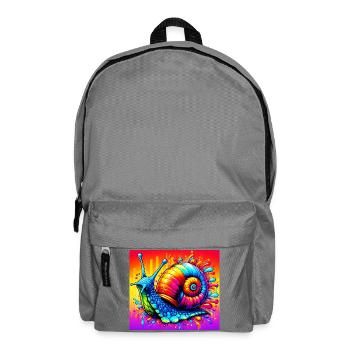 Schnecke - Rucksack - Mittelgrau - Vorne