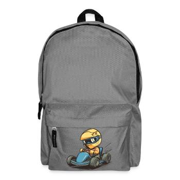 Karting Go-Kart - Backpack - elephant grey - Front