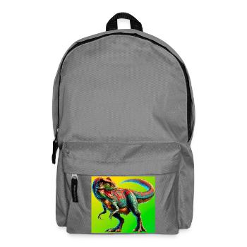 dinosaure - Sac à dos - gris éléphant - Devant