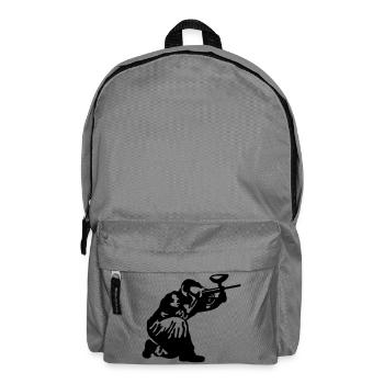 Paintball - Rucksack - Mittelgrau - Vorne