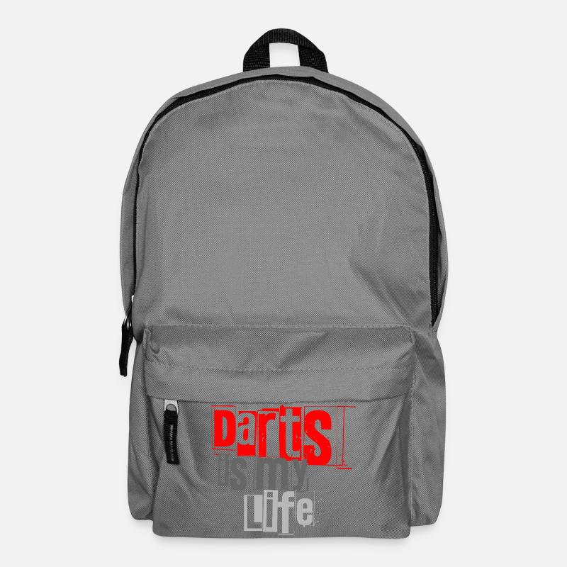 Dart,Darts is my Life 1 - Backpack - elephant grey