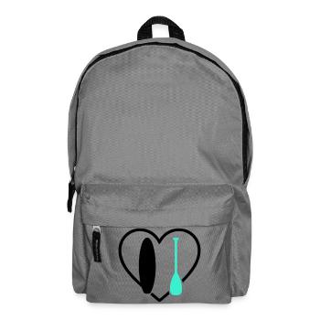 Paddle SUP Heart Board Wave Water Sport - Backpack - elephant grey - Front