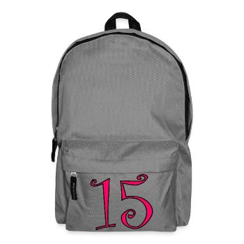 15. 15 YEARS. 15th ANNIVERSARY. 15 YEAR ANNIVERSARY. - Backpack - elephant grey - Front