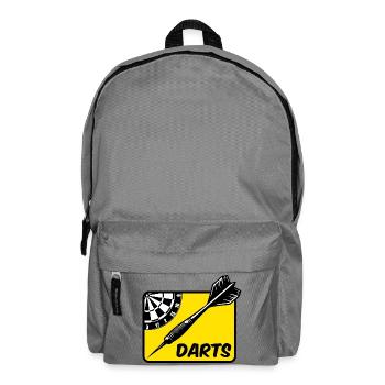 Fléchettes, fléchettes - Sac à dos - gris éléphant - Devant