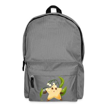 Twinki l'étoile découvre le joli muguet  - Sac à dos - gris éléphant - Devant