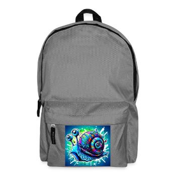 Schnecke - Rucksack - Mittelgrau - Vorne