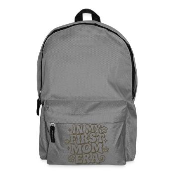 Erster Muttertag Mama Geschenkidee Familie Groovy - Rucksack - Mittelgrau - Vorne