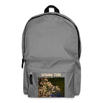 Spring time - Backpack - elephant grey - Front