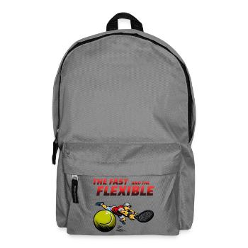 Héros du tennis rapide et flexible - Sac à dos - gris éléphant - Devant