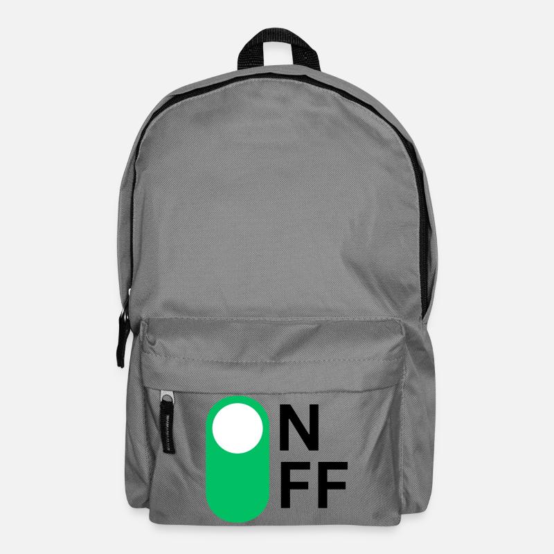 ON / OFF Modus - Rucksack - Mittelgrau
