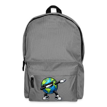 Dabbing Erde - Rucksack - Mittelgrau - Vorne