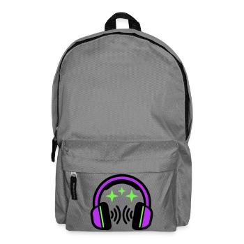 Icône Stars du casque - Sac à dos - gris éléphant - Devant