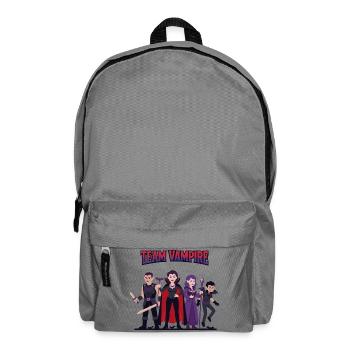 Team Vampir: Harte Freunde - Rucksack - Mittelgrau - Vorne
