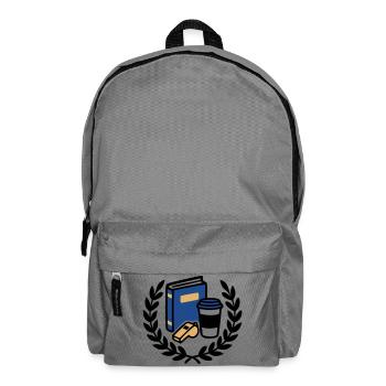 Grad Class Abschluss Logo - Rucksack - Mittelgrau - Vorne