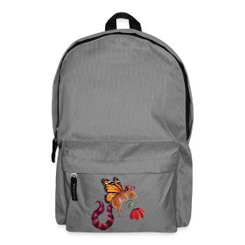 Fantastische Fledermaus - Rucksack - Mittelgrau - Vorne