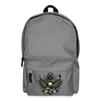 Mondschatten Rabenrunen-Orakel - Rucksack - Mittelgrau - Vorne