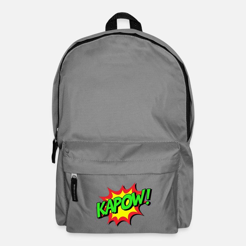 KAPOW Comic Explosion - Backpack - elephant grey
