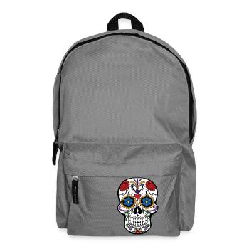 muerte crâne 2 - Sac à dos - gris éléphant - Devant