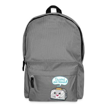 Es wird ein Toast! - Rucksack - Mittelgrau - Vorne