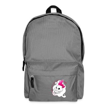 collection streetwear Burger - Sac à dos - gris éléphant - Devant