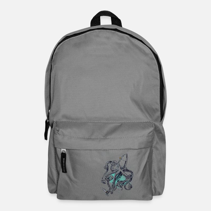 shirt, conception, t-shirt - Sac à dos - gris éléphant