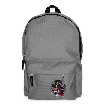Dunking Zombie - Rucksack - Mittelgrau - Vorne