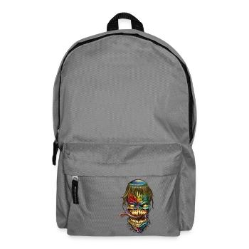 Drachenkopf - Rucksack - Mittelgrau - Vorne