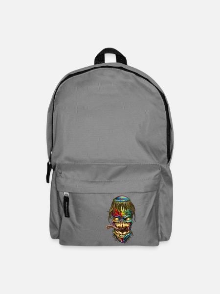 Drachenkopf - Rucksack - Mittelgrau