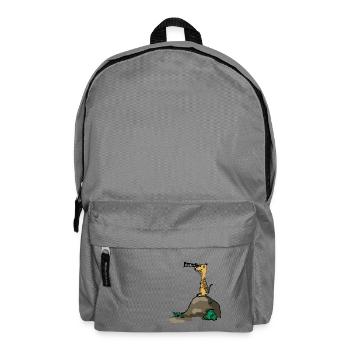 meerkat guard - Backpack - elephant grey - Front