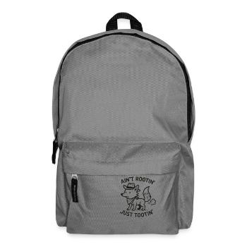 Rootin' Tootin Fox - Rucksack - Mittelgrau - Vorne