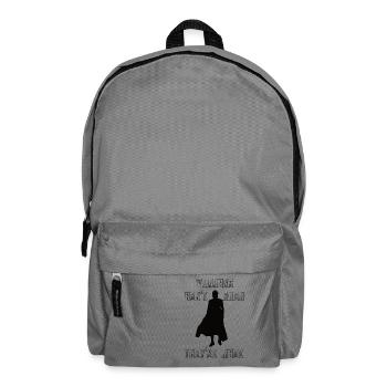 Les méchants ne naissent pas - Sac à dos - gris éléphant - Devant