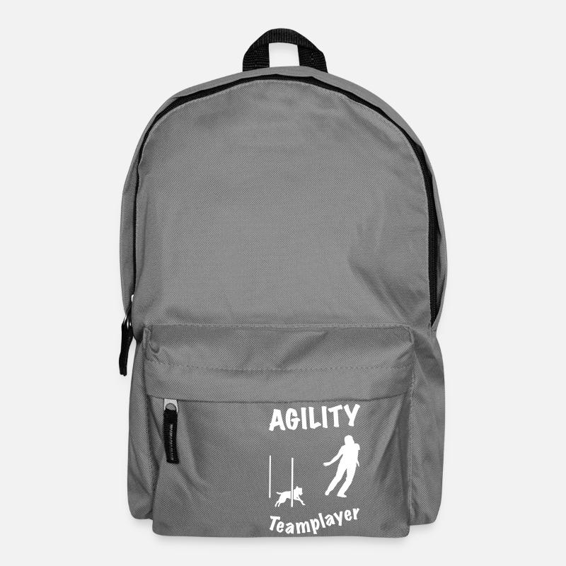 Agility Slalom Terrier - Rucksack - Mittelgrau