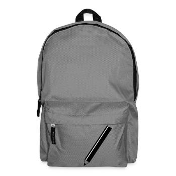 Bleistift - Rucksack - Mittelgrau - Vorne