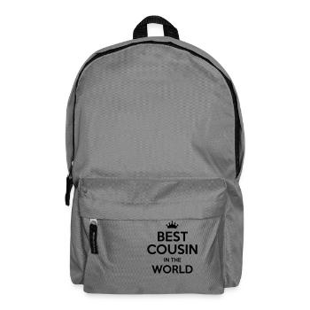 best cousin in the world - Rucksack - Mittelgrau - Vorne
