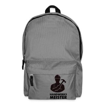 handwerker meister - Rucksack - Mittelgrau - Vorne
