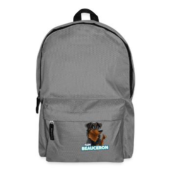 TEAM Beauceron - Black - Backpack - elephant grey - Front