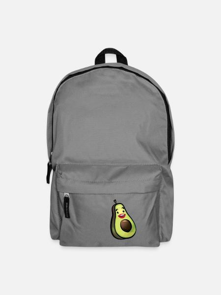 Happy Avocado - Rucksack - Mittelgrau