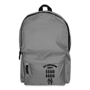 Der Countdown Läuft! (JGA / Junggesellenabschied) - Rucksack - Mittelgrau - Vorne