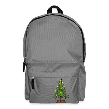 ARBRE DE NOËL - Sac à dos - gris éléphant - Devant